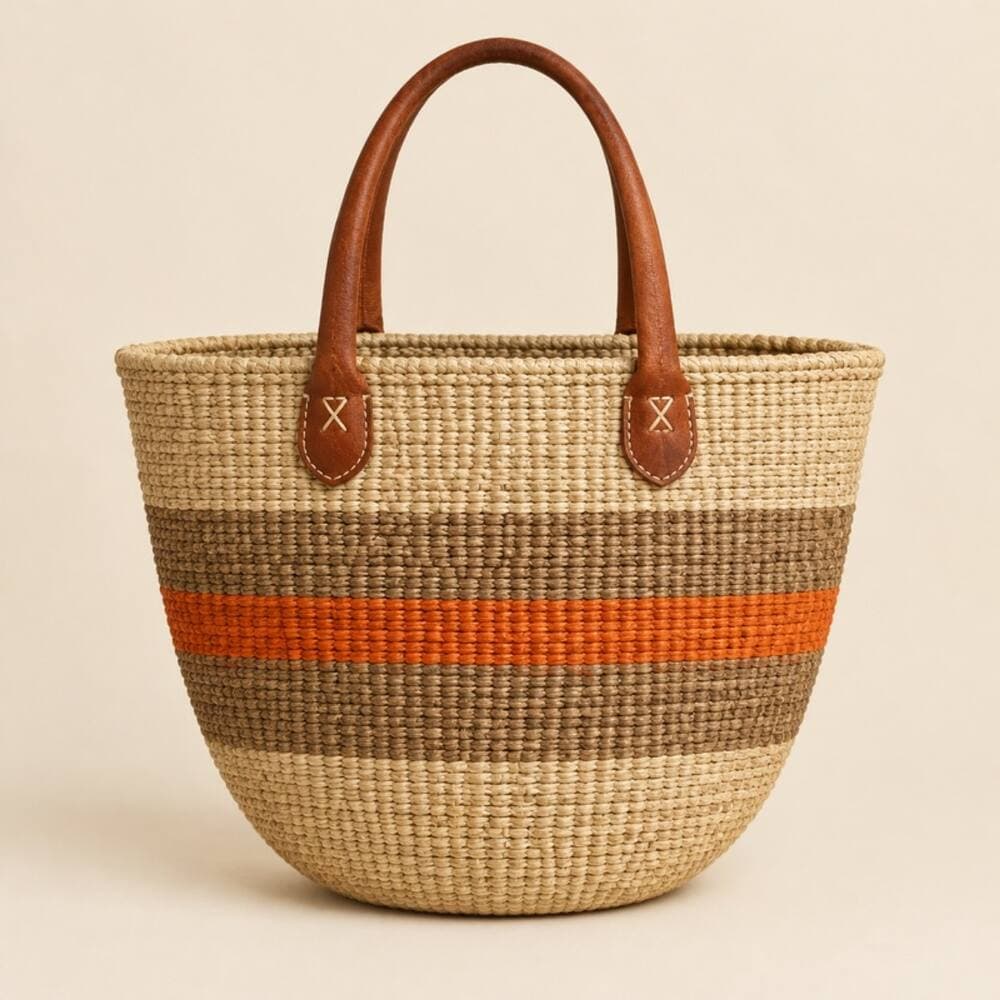 Striped sisal kiondo